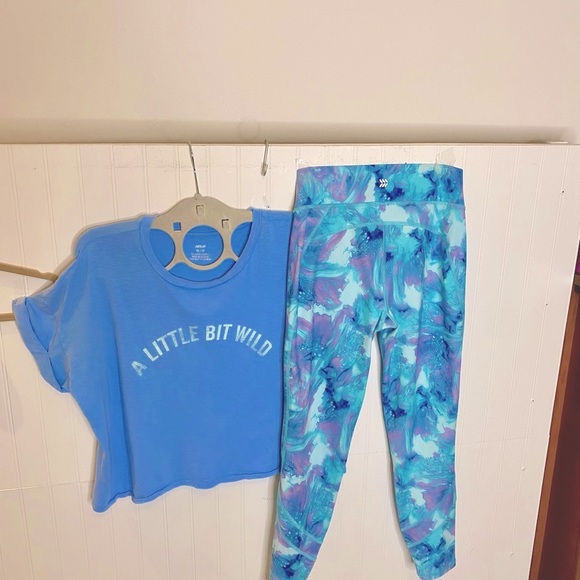 Girls XL Leggings Set, Pants& Top Bundle, Girls Set - Picture 7 of 8